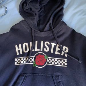 cropped hoodie